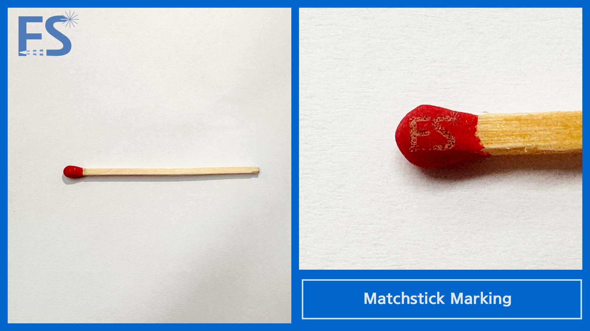 Matchstick Micro Marking without Ignition